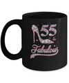 55 And Fabulous 55 Years Old 1967 55th Birthday Gift Mug Coffee Mug | Teecentury.com