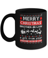 Merry Christmas Brother-In-Law A Gift From Your Sister-In-Law Sweater Mug Coffee Mug | Teecentury.com