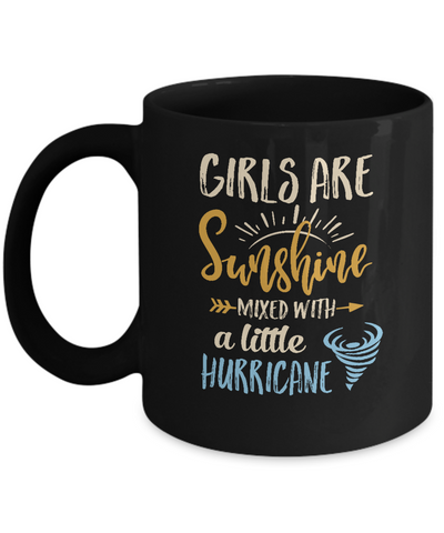 Girls Are Sunshine Mixed Little Hurricane Mug Coffee Mug | Teecentury.com