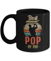 Vintage Best Pop By Par Fathers Day Funny Golf Gift Mug Coffee Mug | Teecentury.com