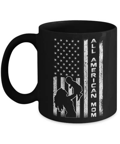 All American Mom Flag Mug Coffee Mug | Teecentury.com