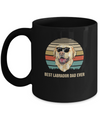 Vintage Labrador Dad Gifts Best Labrador Dad Ever Mug Coffee Mug | Teecentury.com