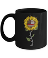 You Are My Sunshine Sunflower Female Firefighter Gifts Mug Coffee Mug | Teecentury.com