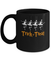 Trick Or Treat Ballet Skeleton Happy Halloween Mug Coffee Mug | Teecentury.com