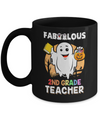 Faboolous Fabulous 2nd Grade Teacher Halloween Mug Coffee Mug | Teecentury.com