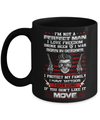 I'm Not A Perfect Man I Was Born In October Own Guns Mug Coffee Mug | Teecentury.com