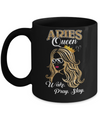 Aries Queen Wake Pray Slay March April Girl Birthday Gift Mug Coffee Mug | Teecentury.com