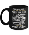 I Love More Than Being A Veteran Is Being A Pop Pop Mug Coffee Mug | Teecentury.com