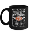 Vintage This Is What An Awesome 70 Year Old 1952 Birthday Mug Coffee Mug | Teecentury.com
