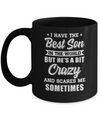 I Have The Best Son In The World Dad Fathers Day Mug Coffee Mug | Teecentury.com