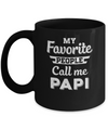 My Favorite People Call Me PaPi Fathers Day Gift Mug Coffee Mug | Teecentury.com