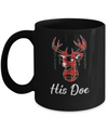 His Doe Couples Matching Christmas Pajamas Costume Gift Mug Coffee Mug | Teecentury.com