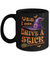 Yes I Can Drive A Stick Funny Halloween Witch Broom Mug Coffee Mug | Teecentury.com