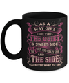 As A May Girl I Have 3 Sides Birthday Gift Mug Coffee Mug | Teecentury.com