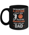 Funny My Favorite Basketball Player Calls Me Dad Mug Coffee Mug | Teecentury.com