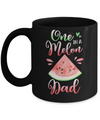 One In A Melon Dad Watermelon Birthday Fathers Day Mug Coffee Mug | Teecentury.com