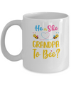 Gender Reveal Pink Blue What Will It Bee He Or She Grandpa Mug Coffee Mug | Teecentury.com