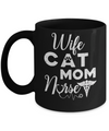 Wife Cat Mom Nurse Mug Coffee Mug | Teecentury.com