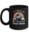 Racoonicorn Raccoon Unicorn Trash Panda For Kid Girls Mug Coffee Mug | Teecentury.com