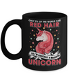Only 2 Percent Of The World Has Red Hair Majestic Unicorn Mug Coffee Mug | Teecentury.com