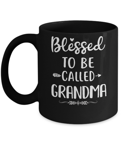 Funny Grandma Blessed To Be Called Grandma Mug Coffee Mug | Teecentury.com