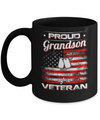 Proud Grandson Of A Veteran Mug Coffee Mug | Teecentury.com