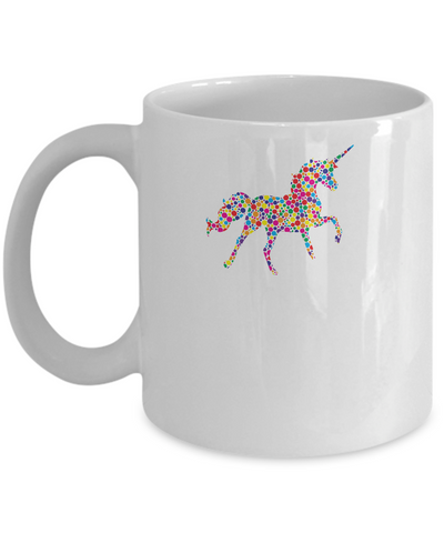 Dot Unicorn Lovers International Dot Day Mug Coffee Mug | Teecentury.com