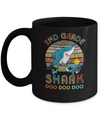 2nd Grade Shark Doo Doo Doo Funny Back To School Mug Coffee Mug | Teecentury.com