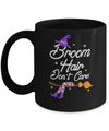 Broom Hair Don't Care Witch Halloween Mug Coffee Mug | Teecentury.com