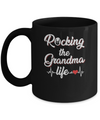 Rocking The Grandma Life Mothers Day Gifts Mug Coffee Mug | Teecentury.com