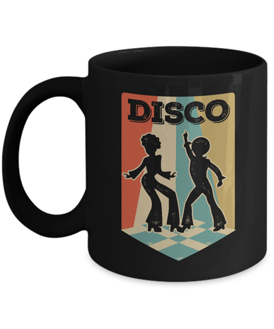 Classic Vintage Retro Style Disco Music Mug Coffee Mug | Teecentury.com