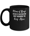 Mom Of Boys Less Drama Than Girls Mug Coffee Mug | Teecentury.com