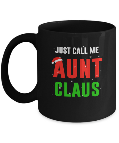 Santa Aunt Claus Matching Family Christmas Pajamas Mug Coffee Mug | Teecentury.com