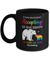 I'm Your Dad Now Free Dad Hugs Rainbow LGBT Pride Mug Coffee Mug | Teecentury.com