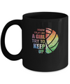 Yeah I Play Like A Girl Volleyball Girl Mug Coffee Mug | Teecentury.com