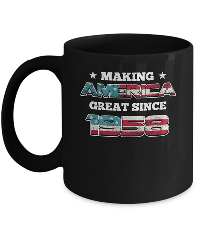 Making America Great Since 1958 64th Birthday Mug Coffee Mug | Teecentury.com