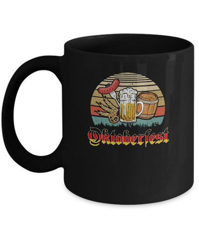 Vintage Oktoberfest Drinking Germany Beer Oktoberfest Mug Coffee Mug | Teecentury.com