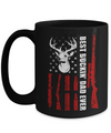 Deer Hunting Best Buckin Dad Ever Father's Day Gift Mug 15oz Coffee Mug | Teecentury.com
