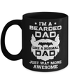 I'm A Bearded Dad Like A Normal Dad Mug Coffee Mug | Teecentury.com