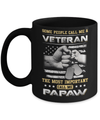 Some People Call Me Veteran The Most Important Call Me PaPaw Mug Coffee Mug | Teecentury.com