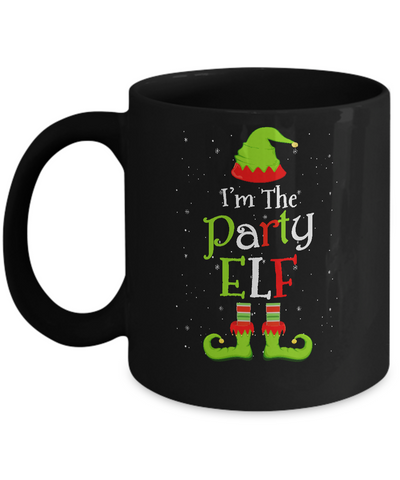I'm The Party Elf Family Matching Funny Christmas Group Gift Mug Coffee Mug | Teecentury.com