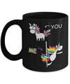 Cute Unicorn You Me Mug Coffee Mug | Teecentury.com
