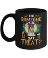 Did Someone Say Treat Boxer Halloween Costume Mug Coffee Mug | Teecentury.com
