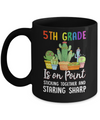 5th Grade Is On Point 1St Day Of School Cactus Teacher Mug Coffee Mug | Teecentury.com