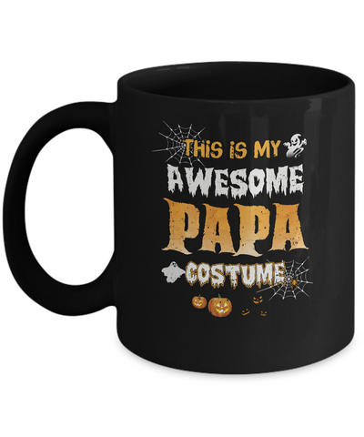 Halloween This Is My Awesome Papa Costume Mug Coffee Mug | Teecentury.com