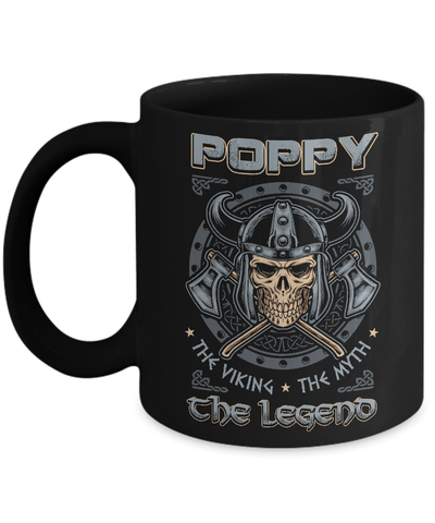 Poppy The Viking The Myth The Legend Mug Coffee Mug | Teecentury.com