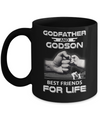 God-Father God-Son Best Friends For Life Fathers Day Mug Coffee Mug | Teecentury.com