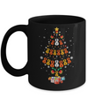 Music Violin Christmas Tree Merry Xmas Gift Mug Coffee Mug | Teecentury.com