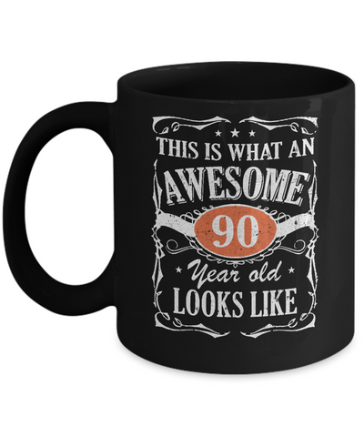 Vintage This Is What An Awesome 90 Year Old 1932 Birthday Mug Coffee Mug | Teecentury.com