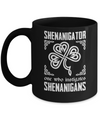 Shenanigator One Who Instigates Shenanigans St Patrick's Day Mug Coffee Mug | Teecentury.com